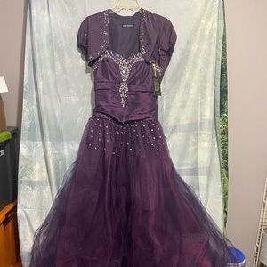 Purple Prom Dress